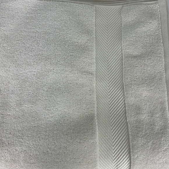 Hotel Balfour Spa Bath Towel Set Off White 100% Cotton Luxury Spa Set Of 2 NEW - Picture 3 of 5